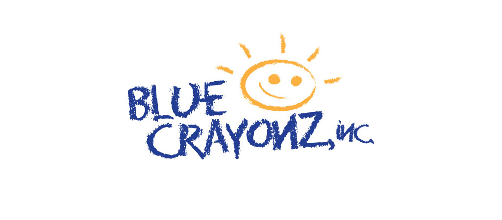 Blue Crayonz, Inc. Logo and website